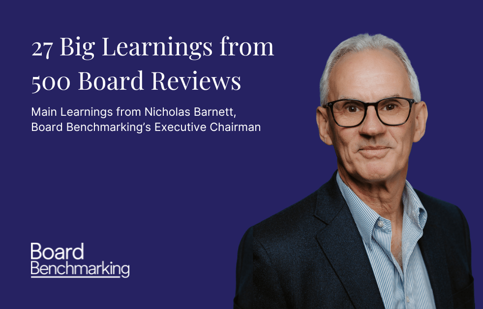 Board Reviews | Board Governance | Board Benchmarking