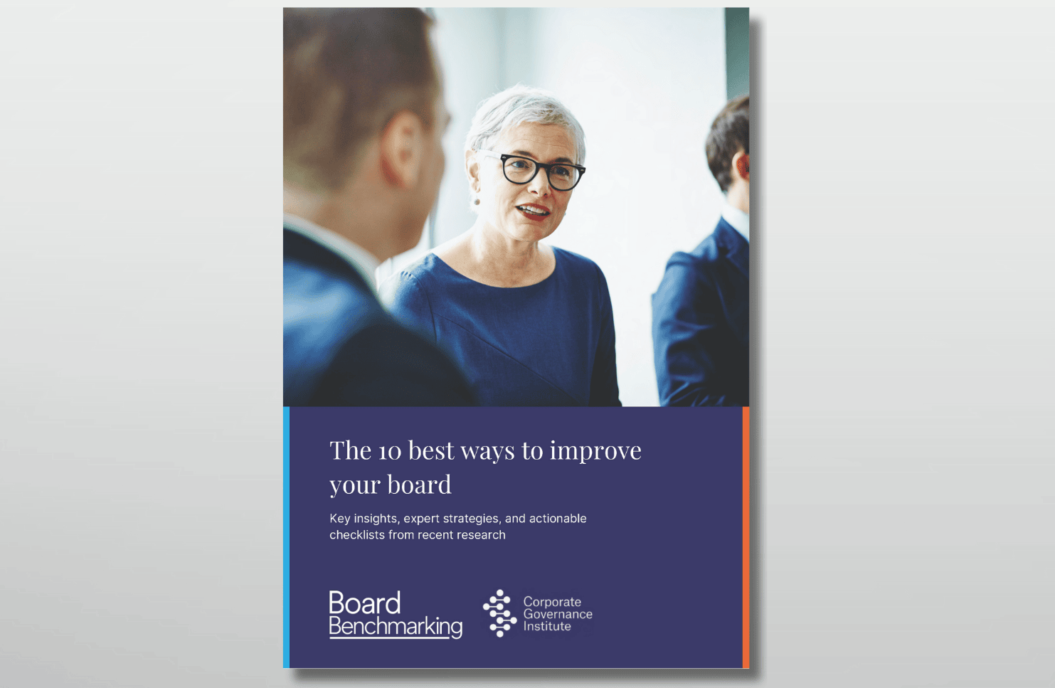 The 10 best ways to improve your board - Report cover - Board Benchmarking